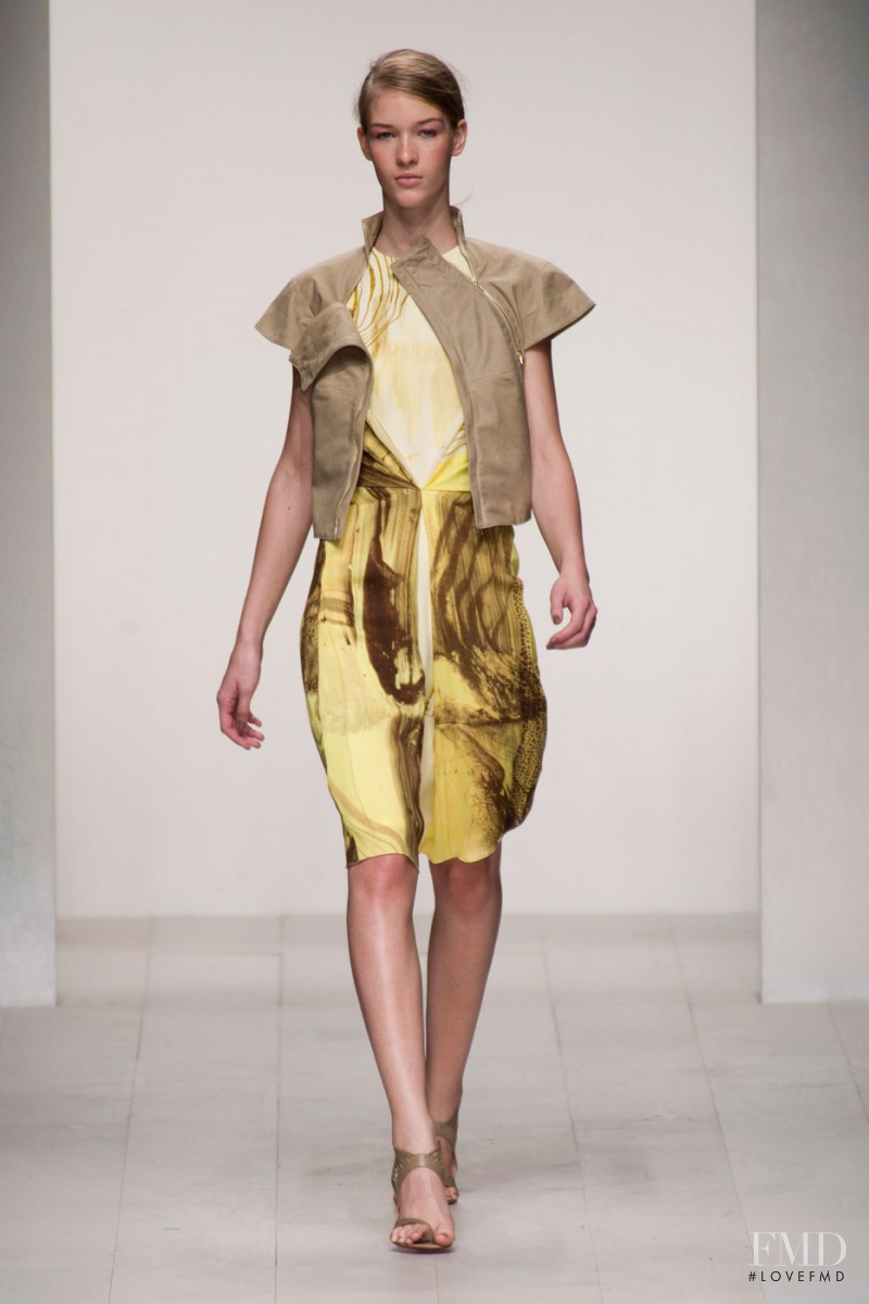 Elena Bartels featured in  the Todd Lynn fashion show for Spring/Summer 2013