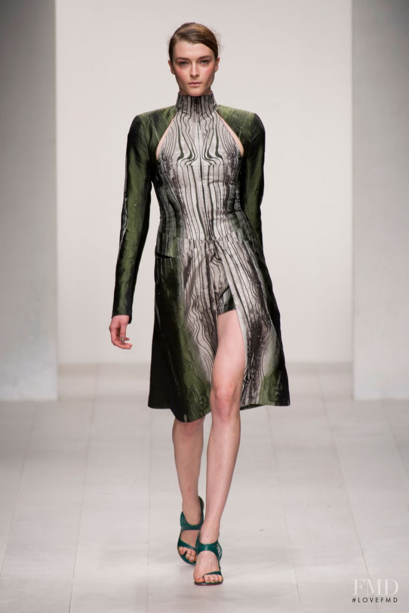 Zenia Sevastyanova featured in  the Todd Lynn fashion show for Spring/Summer 2013