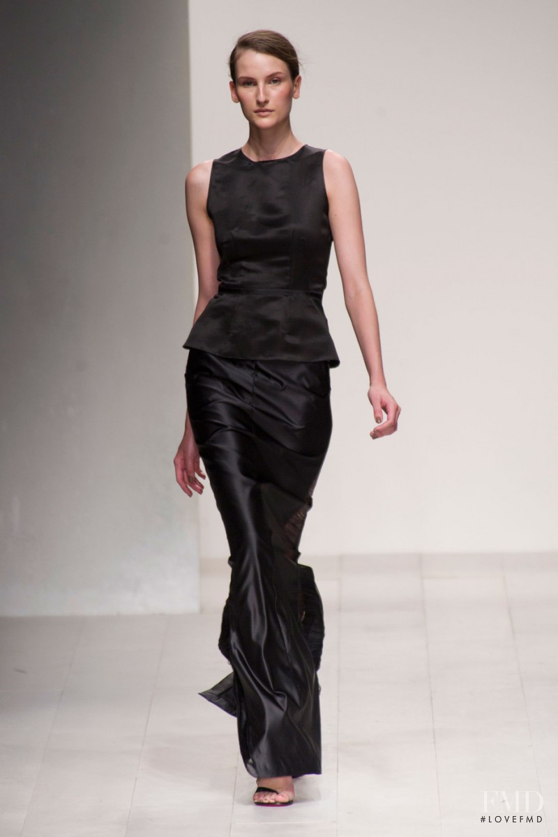 Katia Selinger featured in  the Todd Lynn fashion show for Spring/Summer 2013