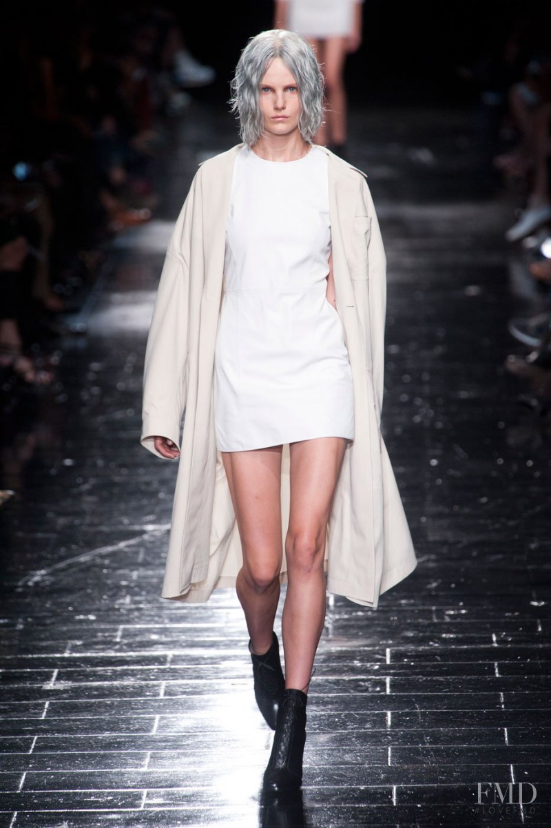 Anmari Botha featured in  the Olivier Theyskens fashion show for Spring/Summer 2013