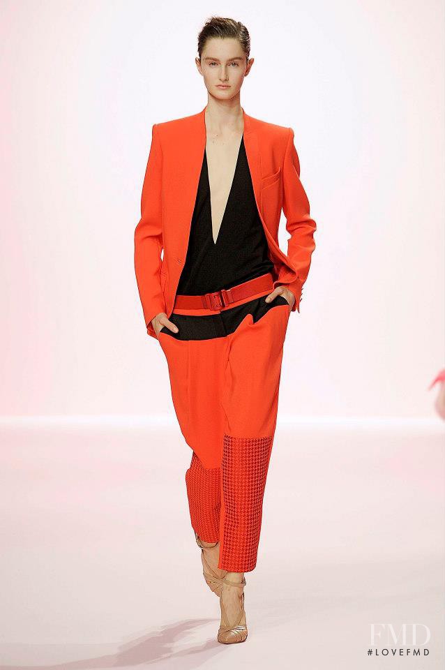 Mackenzie Drazan featured in  the Pedro Lourenço Capsule fashion show for Spring/Summer 2013