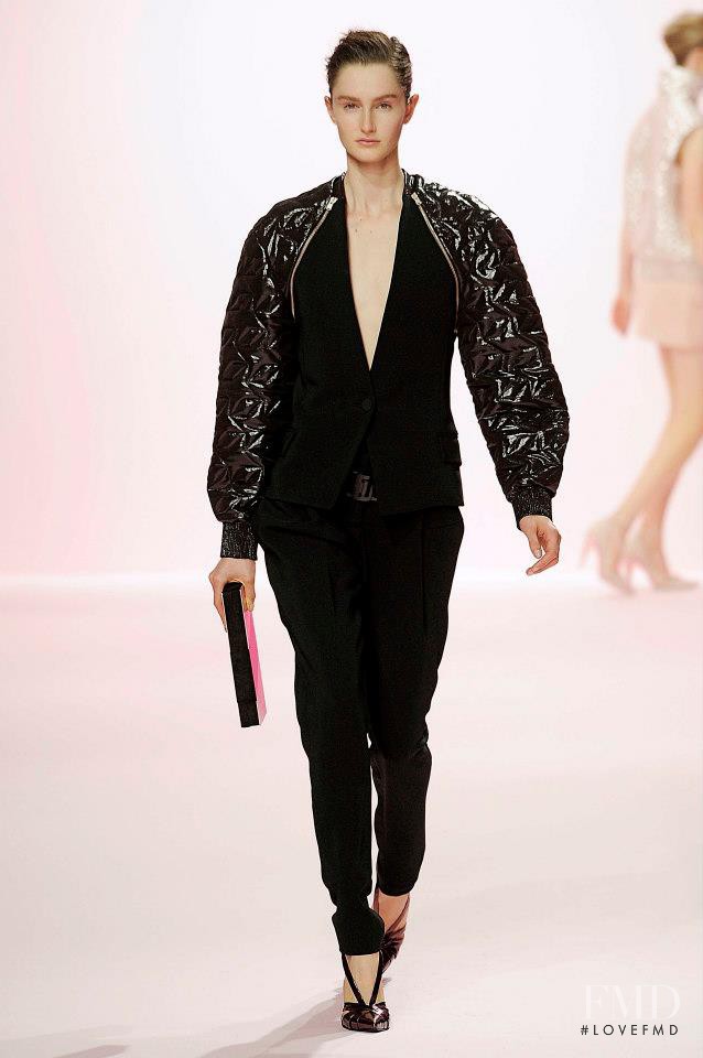 Mackenzie Drazan featured in  the Pedro Lourenço Capsule fashion show for Spring/Summer 2013