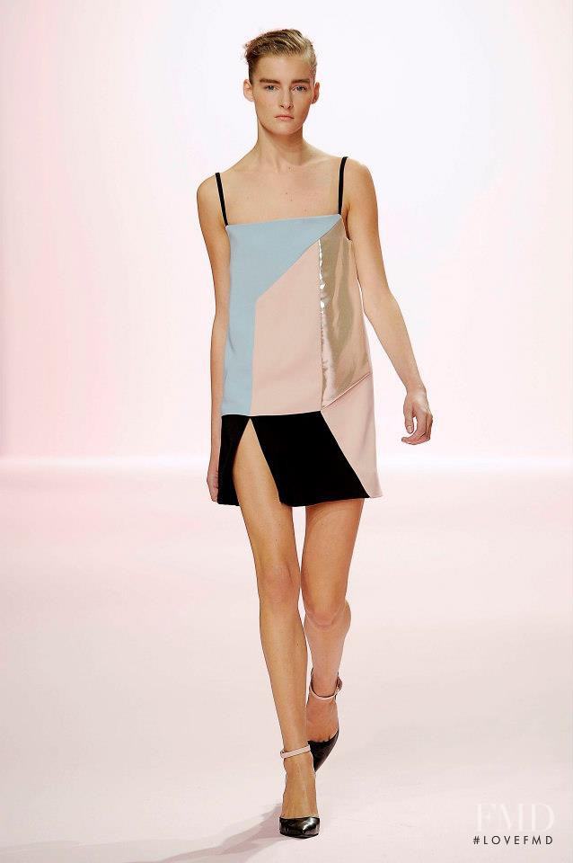 Marine Van Outryve featured in  the Pedro Lourenço Capsule fashion show for Spring/Summer 2013