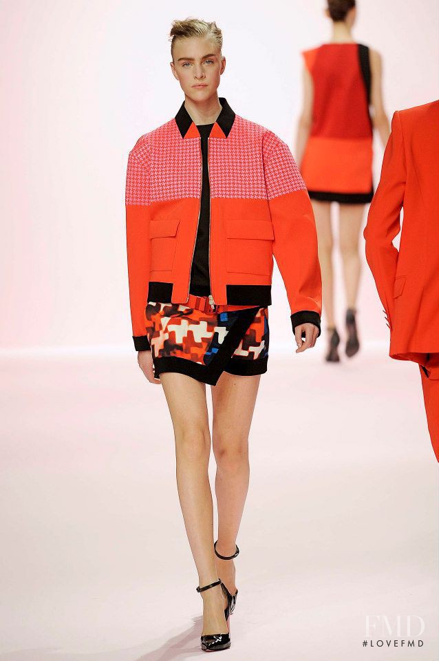 Hedvig Palm featured in  the Pedro Lourenço Capsule fashion show for Spring/Summer 2013
