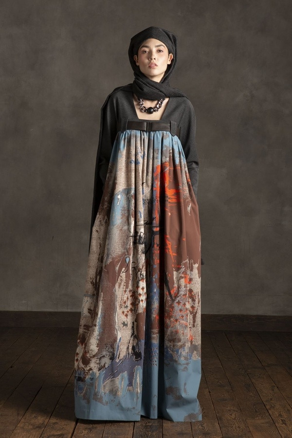 Hiroko Koshino lookbook for Autumn/Winter 2022