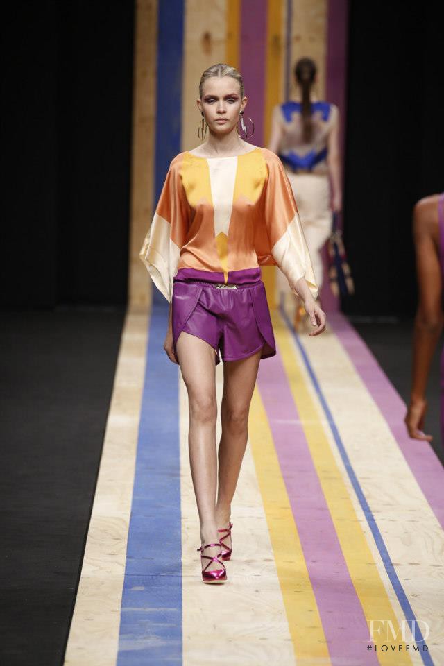 Josephine Skriver featured in  the Frankie Morello fashion show for Spring/Summer 2013