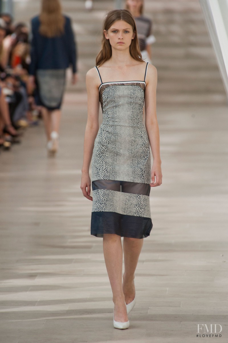 Lara Mullen featured in  the Preen by Thornton Bregazzi fashion show for Spring/Summer 2013