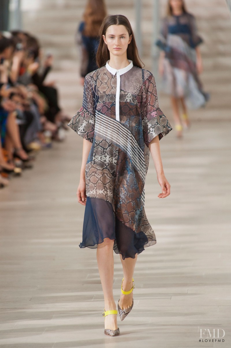 Mackenzie Drazan featured in  the Preen by Thornton Bregazzi fashion show for Spring/Summer 2013