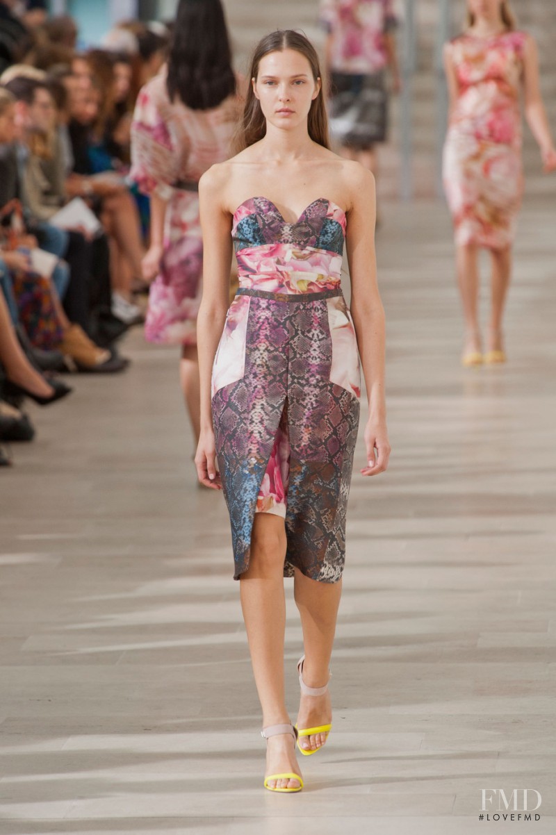 Santa Urbane featured in  the Preen by Thornton Bregazzi fashion show for Spring/Summer 2013