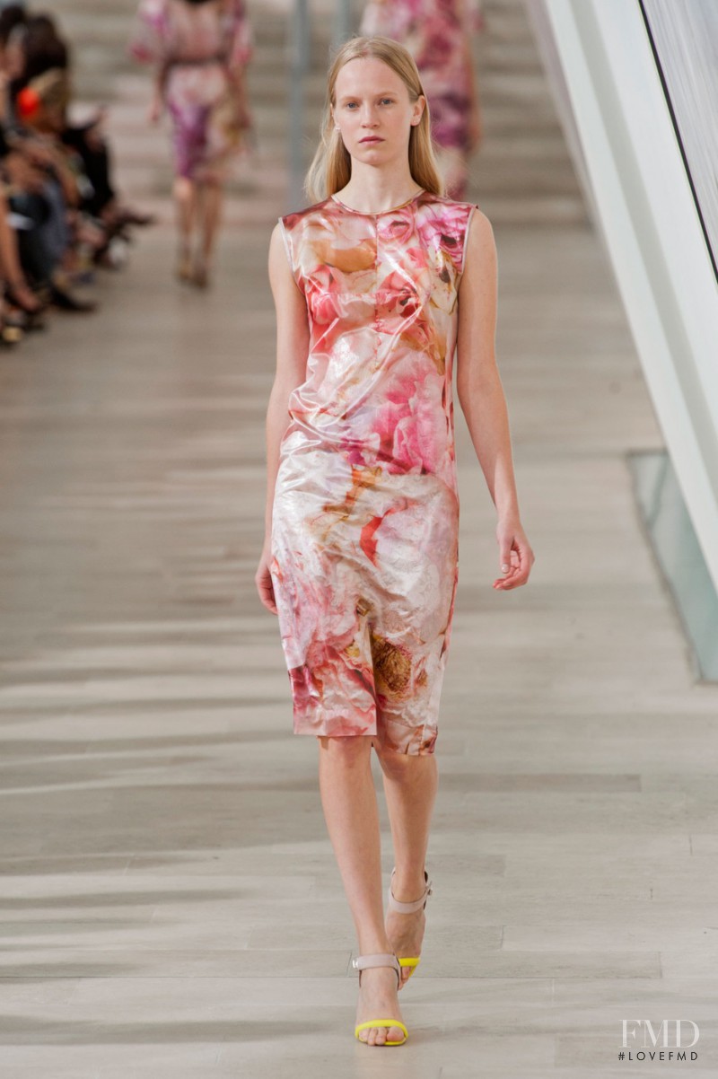 Jenny Sinkaberg featured in  the Preen by Thornton Bregazzi fashion show for Spring/Summer 2013