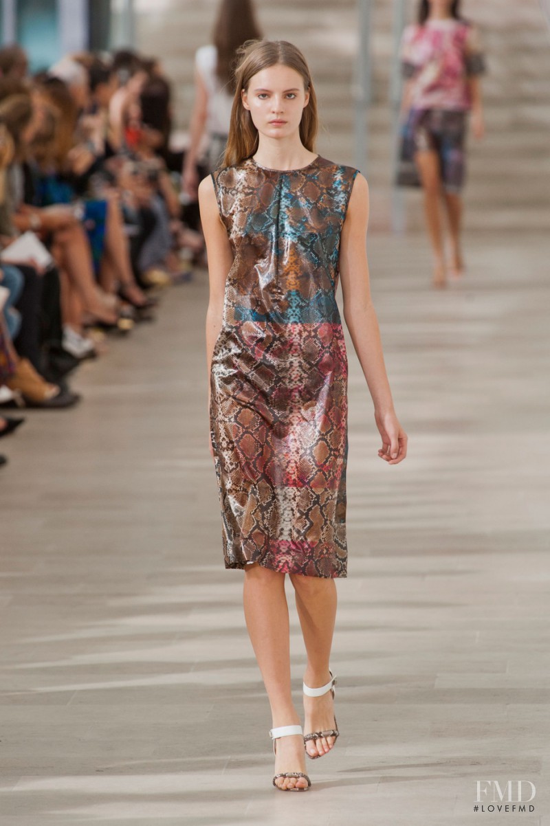 Tilda Lindstam featured in  the Preen by Thornton Bregazzi fashion show for Spring/Summer 2013