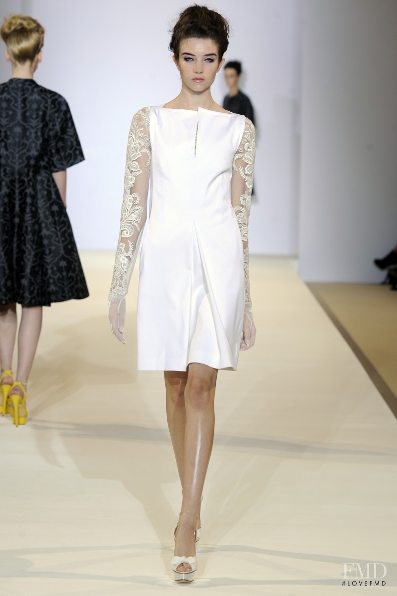 Grace Hartzel featured in  the Temperley London fashion show for Spring/Summer 2013