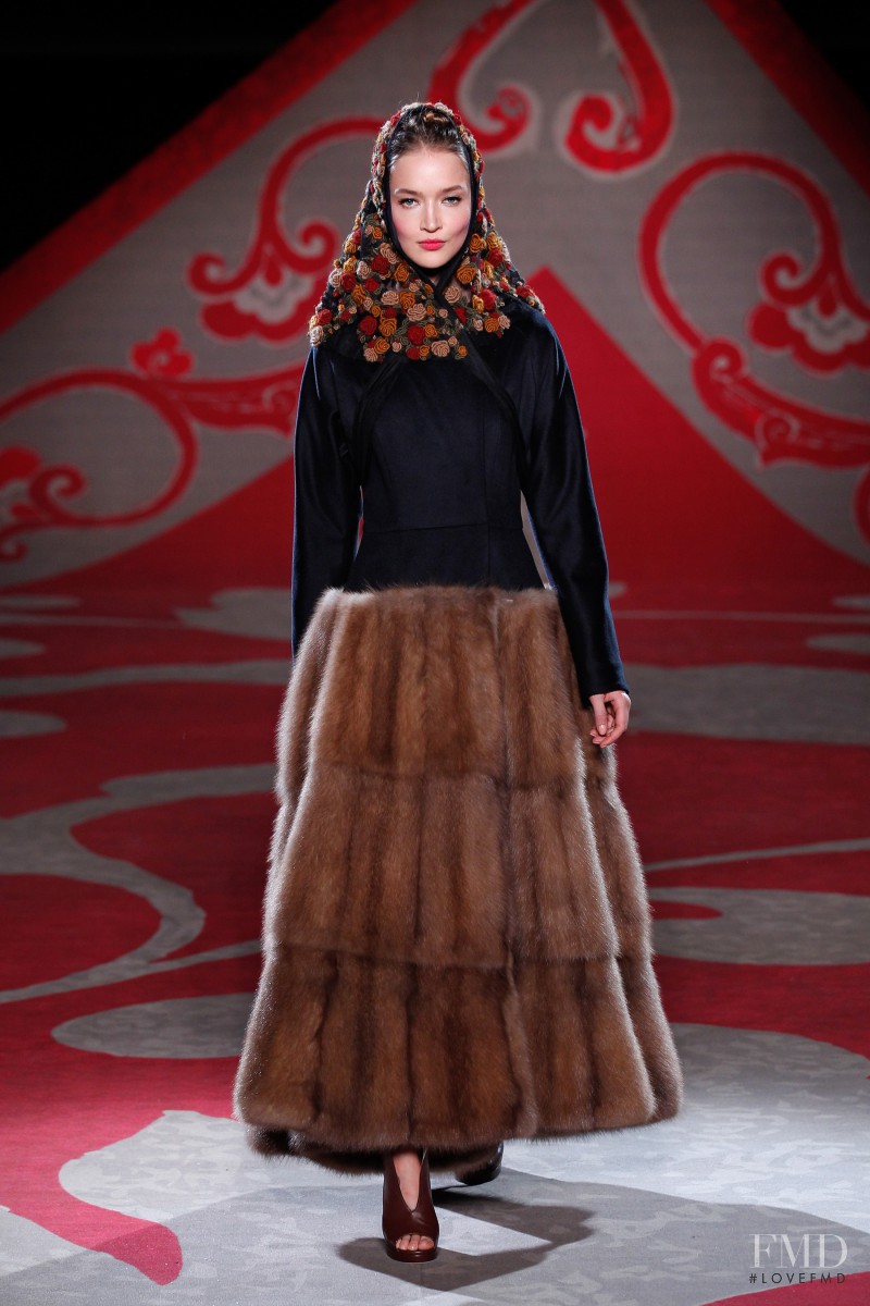 Ulyana Sergeenko fashion show for Autumn/Winter 2012