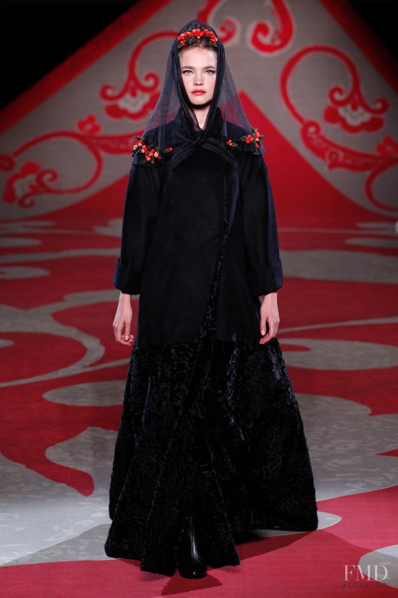 Natalia Vodianova featured in  the Ulyana Sergeenko fashion show for Autumn/Winter 2012