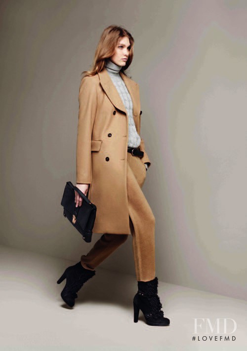 Irina Nikolaeva featured in  the Stefanel lookbook for Autumn/Winter 2012