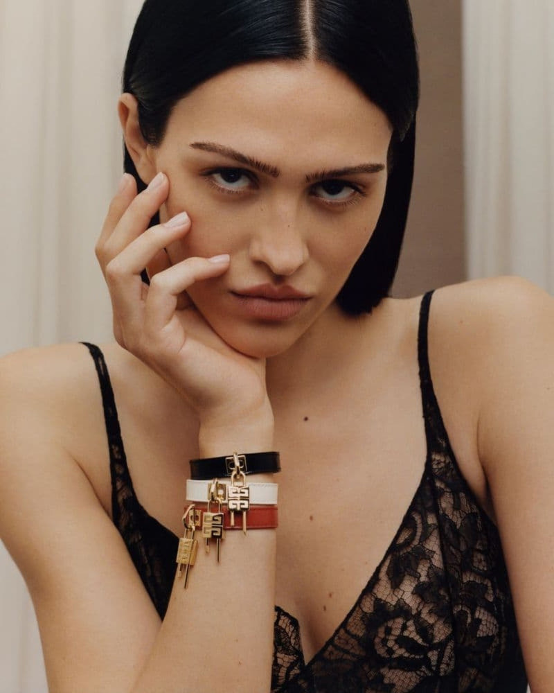 Kit Butler featured in  the Givenchy advertisement for Holiday 2023