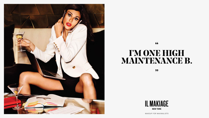 Il Makiage advertisement for Autumn/Winter 2018