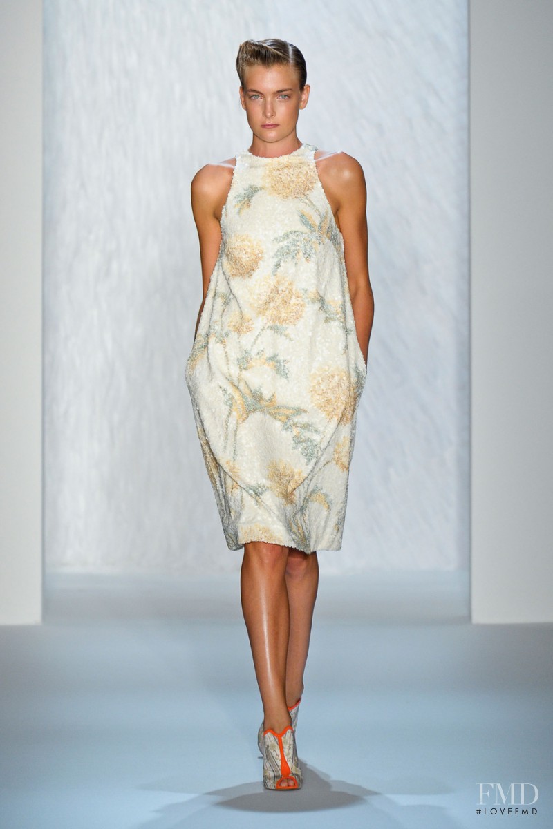 Ophelie Rupp featured in  the SUNO fashion show for Spring/Summer 2013