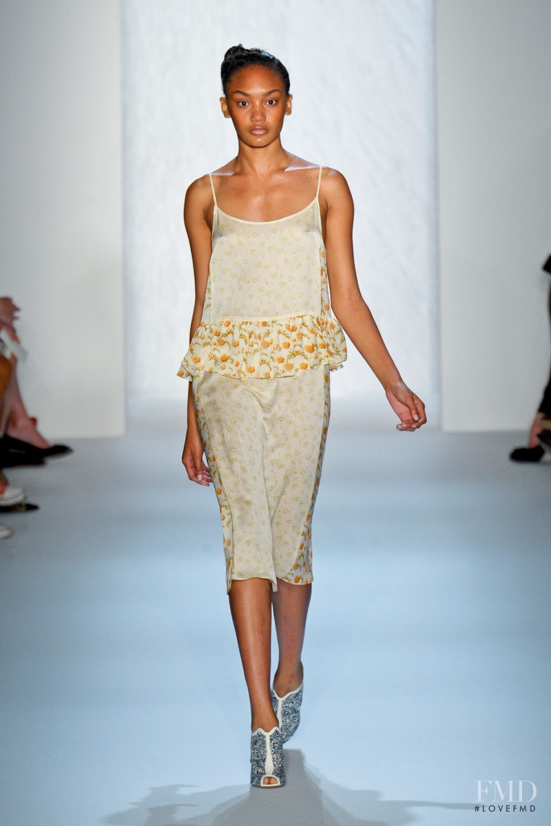 Josilyn Williams featured in  the SUNO fashion show for Spring/Summer 2013