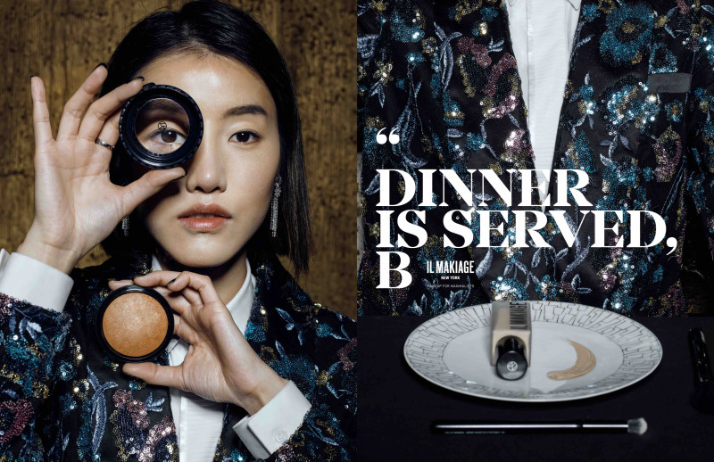 Il Makiage Dinner is Served advertisement for Autumn/Winter 2019