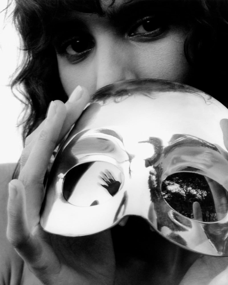 Mica Arganaraz featured in  the Louis Vuitton advertisement for Cruise 2024
