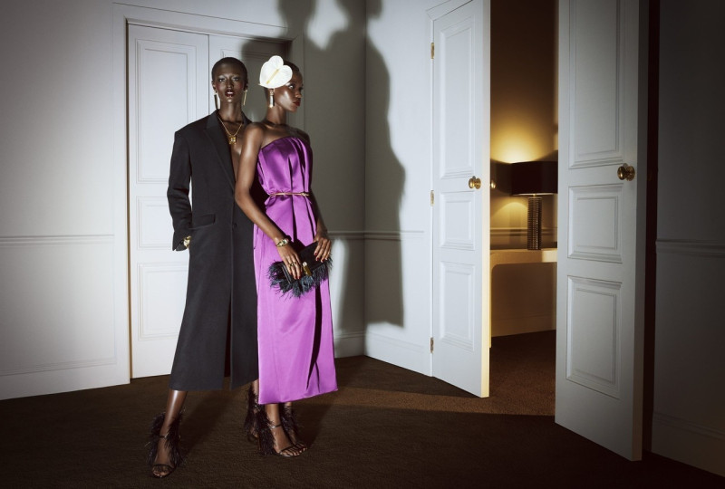 Angelina Kendall featured in  the Zara advertisement for Autumn/Winter 2023