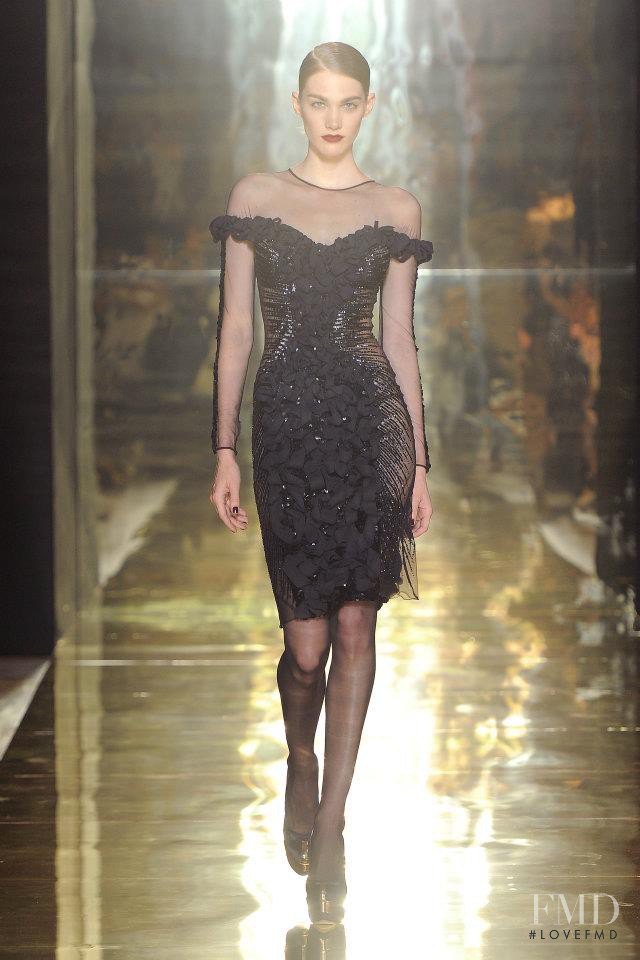 Irina Nikolaeva featured in  the Georges Chakra fashion show for Autumn/Winter 2012