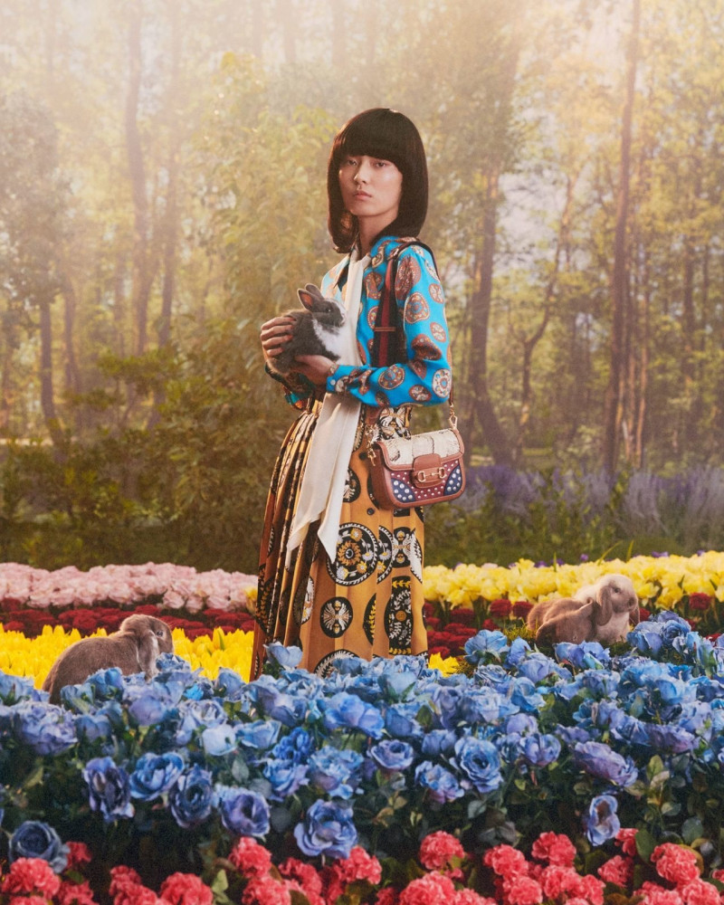 Gucci celebrates the Lunar Year with "The Year Of The Rabbit" advertisement for Spring 2023