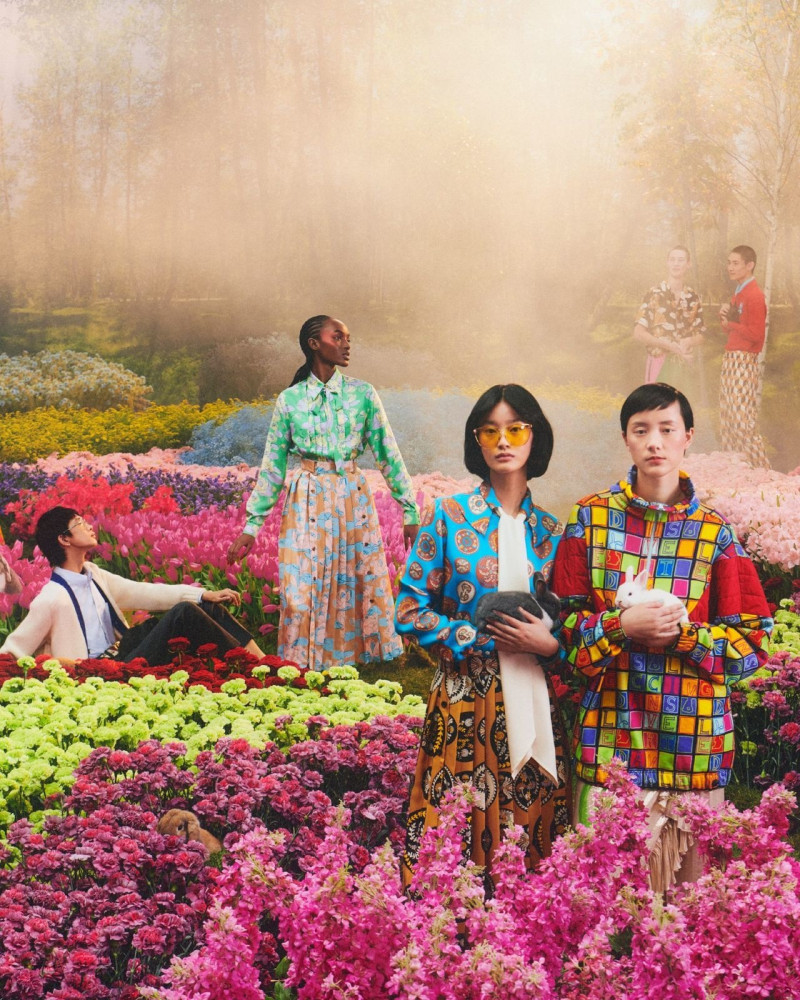 Gucci celebrates the Lunar Year with "The Year Of The Rabbit" advertisement for Spring 2023