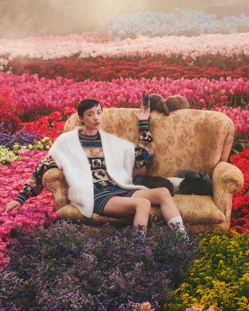 Gucci celebrates the Lunar Year with "The Year Of The Rabbit" advertisement for Spring 2023