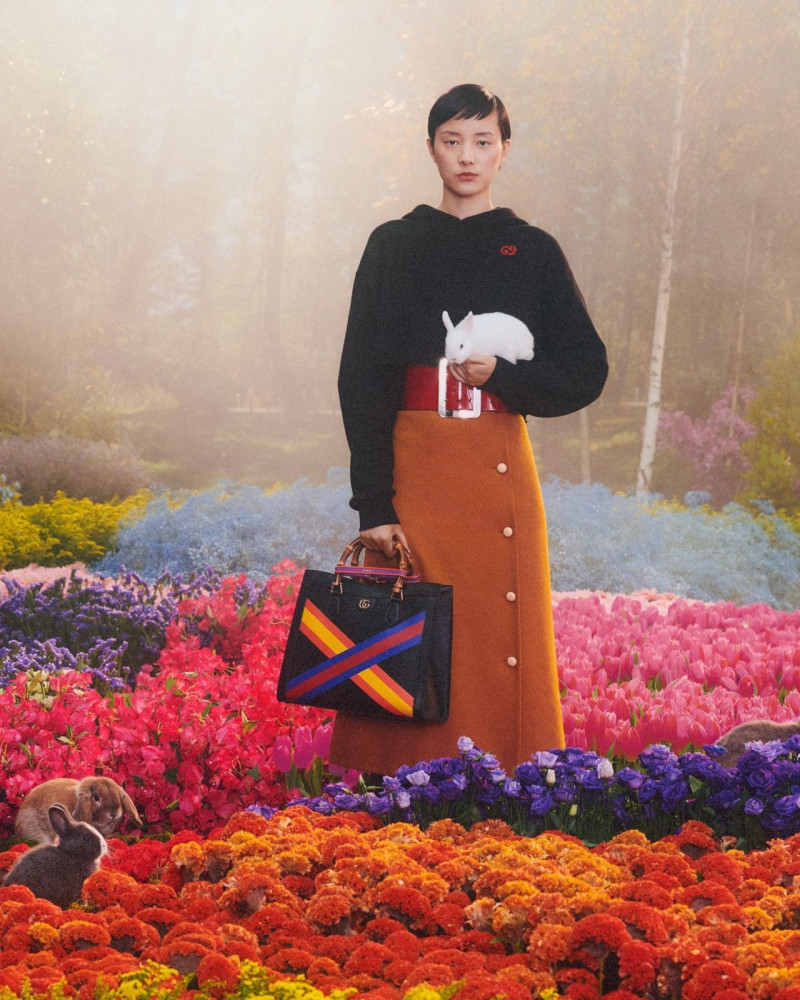 Gucci celebrates the Lunar Year with "The Year Of The Rabbit" advertisement for Spring 2023