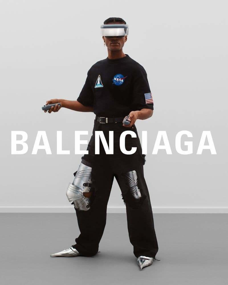 Balenciaga advertisement for Fall 2021