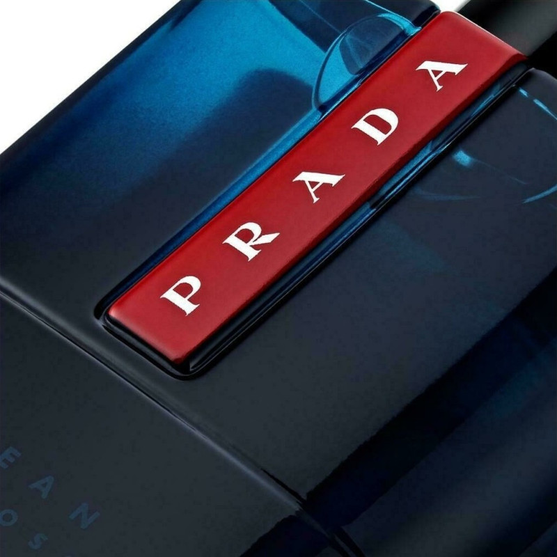 Prada Fragrance Luna Rossa Ocean fragrance advertisement for Autumn/Winter 2021