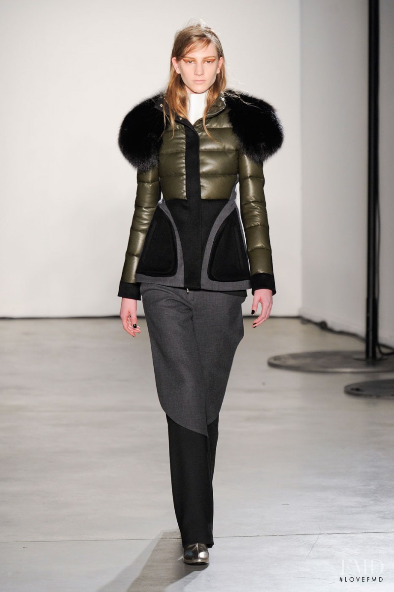 Rosanna Georgiou featured in  the Pedro Lourenço Capsule fashion show for Autumn/Winter 2012