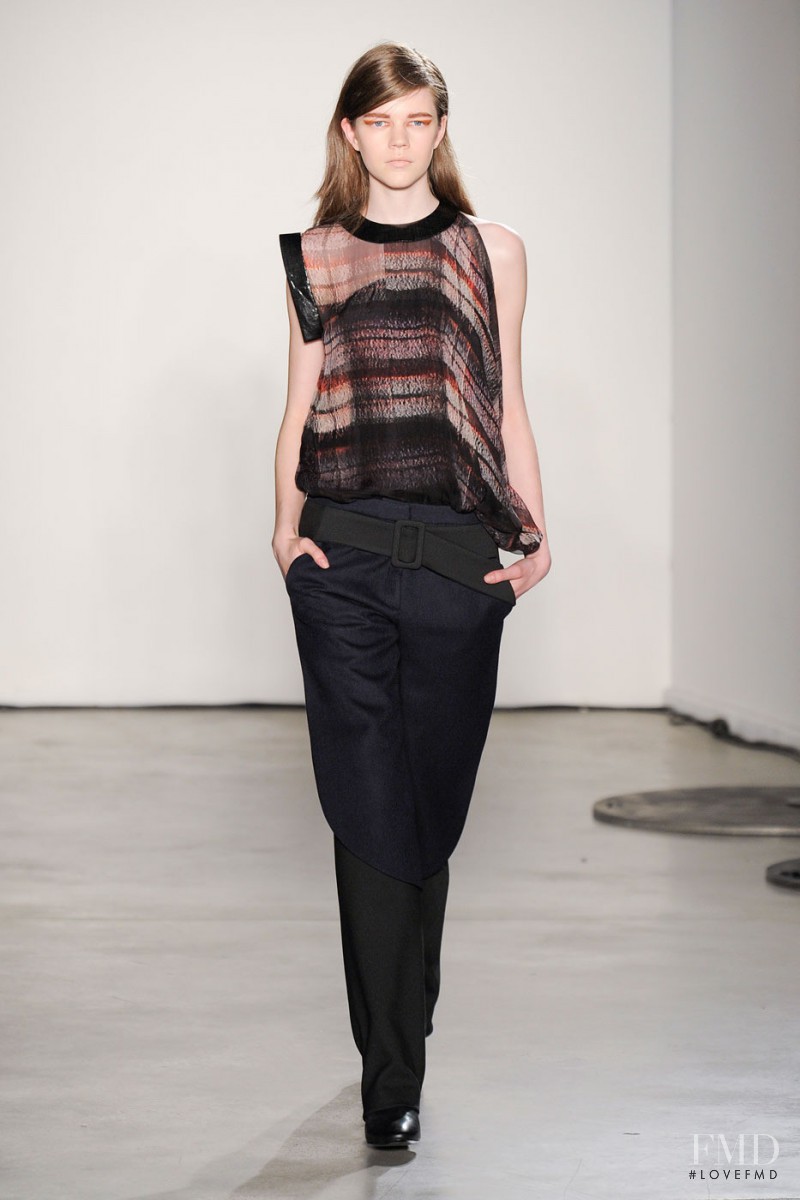 Antonia Wesseloh featured in  the Pedro Lourenço Capsule fashion show for Autumn/Winter 2012