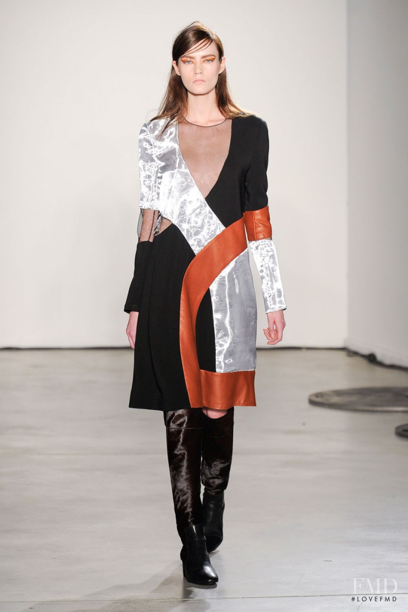 Patrycja Gardygajlo featured in  the Pedro Lourenço Capsule fashion show for Autumn/Winter 2012