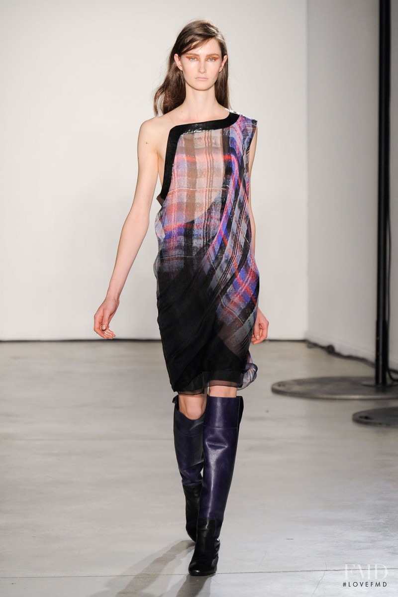 Mackenzie Drazan featured in  the Pedro Lourenço Capsule fashion show for Autumn/Winter 2012