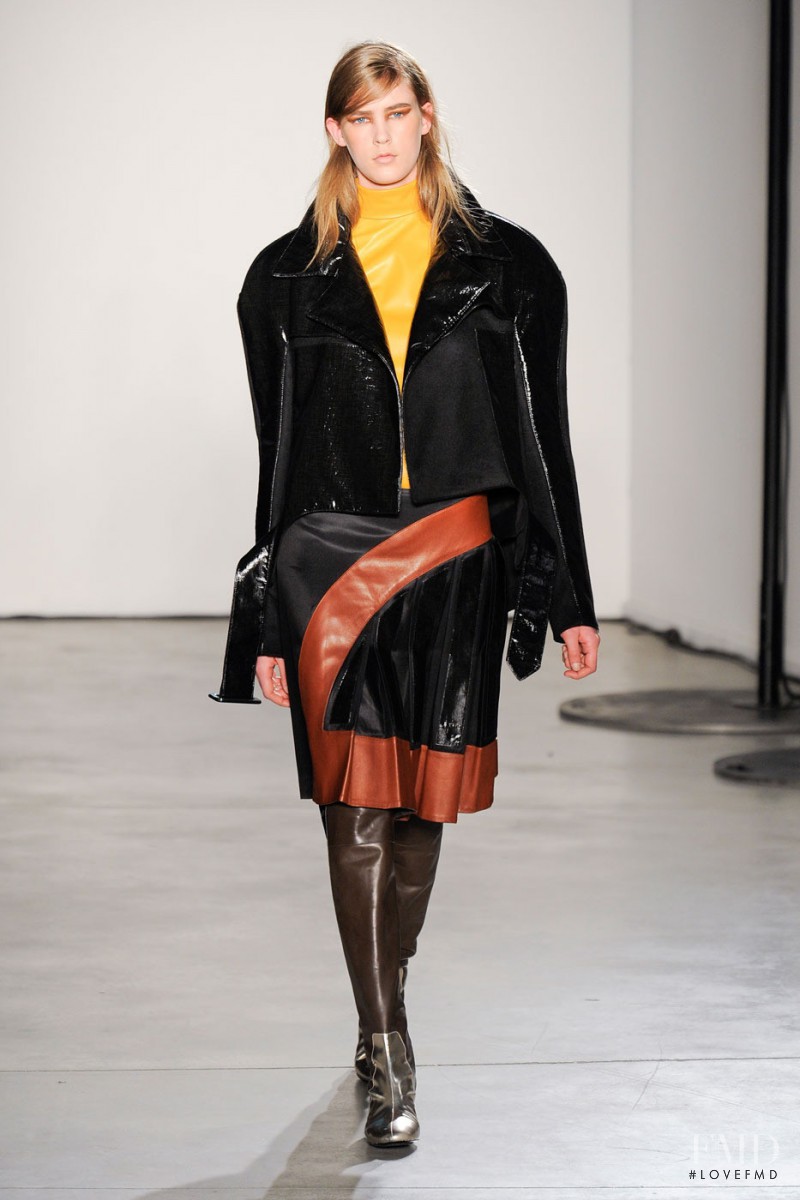 Colinne Michaelis featured in  the Pedro Lourenço Capsule fashion show for Autumn/Winter 2012