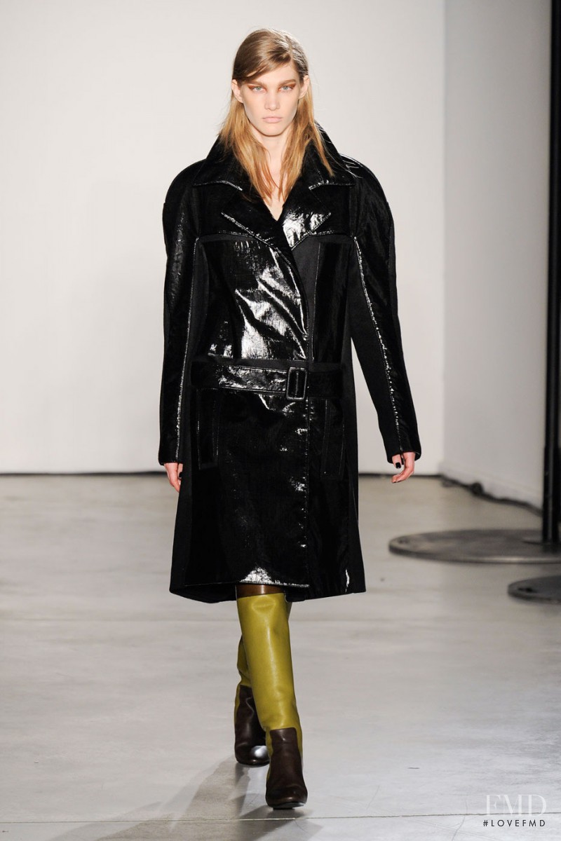 Irina Nikolaeva featured in  the Pedro Lourenço Capsule fashion show for Autumn/Winter 2012