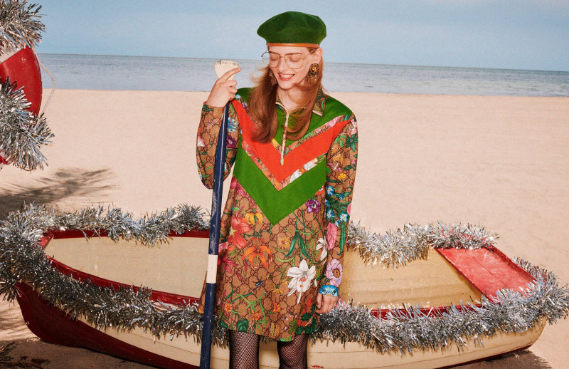Gucci advertisement for Holiday 2019