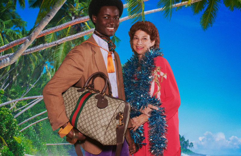 Gucci advertisement for Holiday 2019