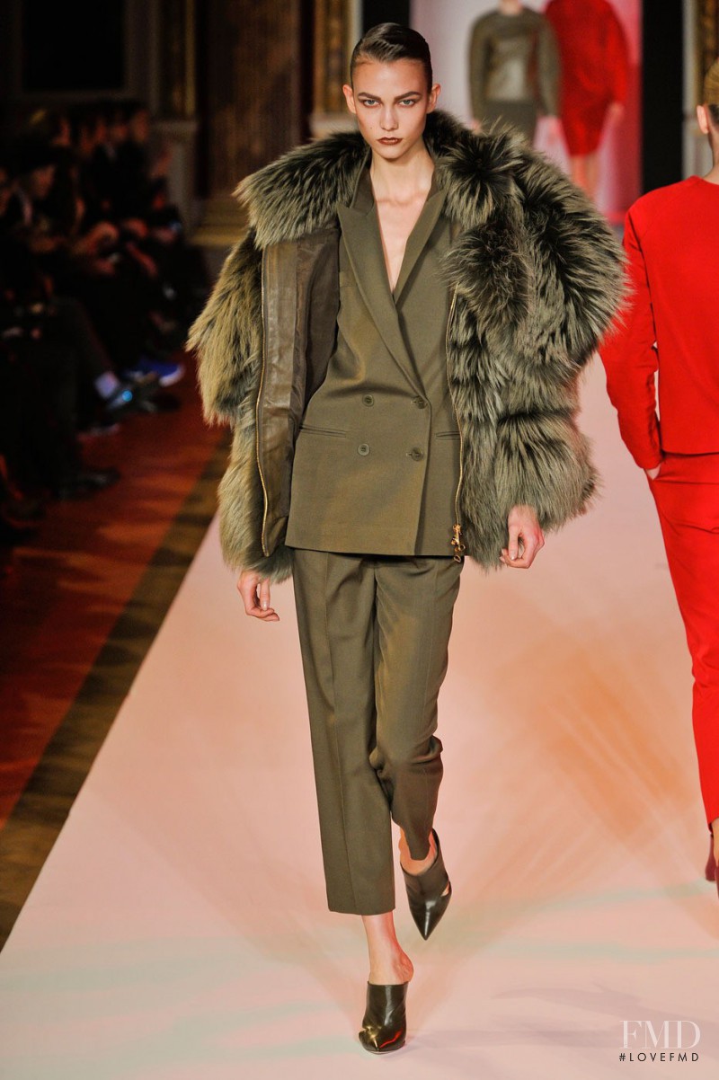 Karlie Kloss featured in  the Hakaan fashion show for Autumn/Winter 2012