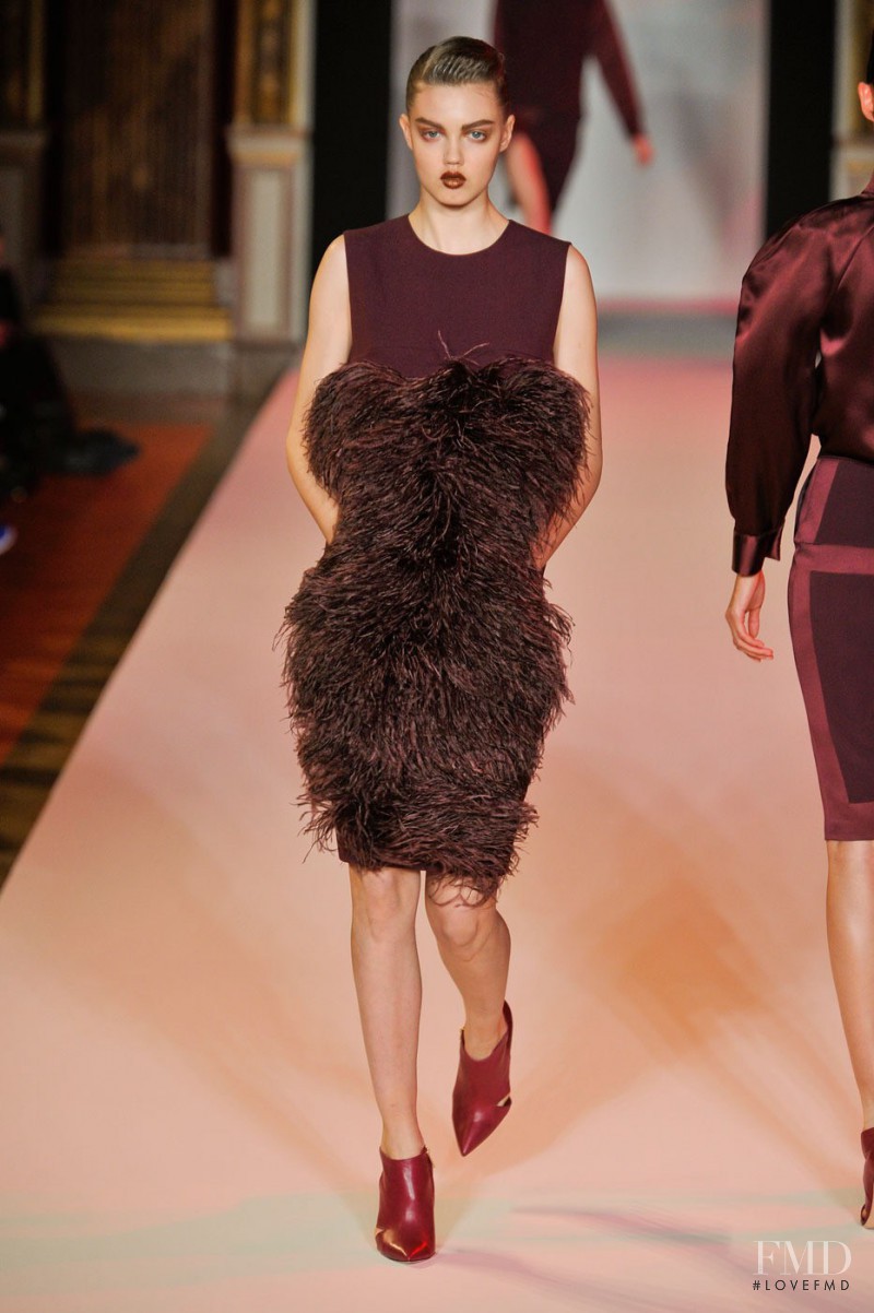 Lindsey Wixson featured in  the Hakaan fashion show for Autumn/Winter 2012