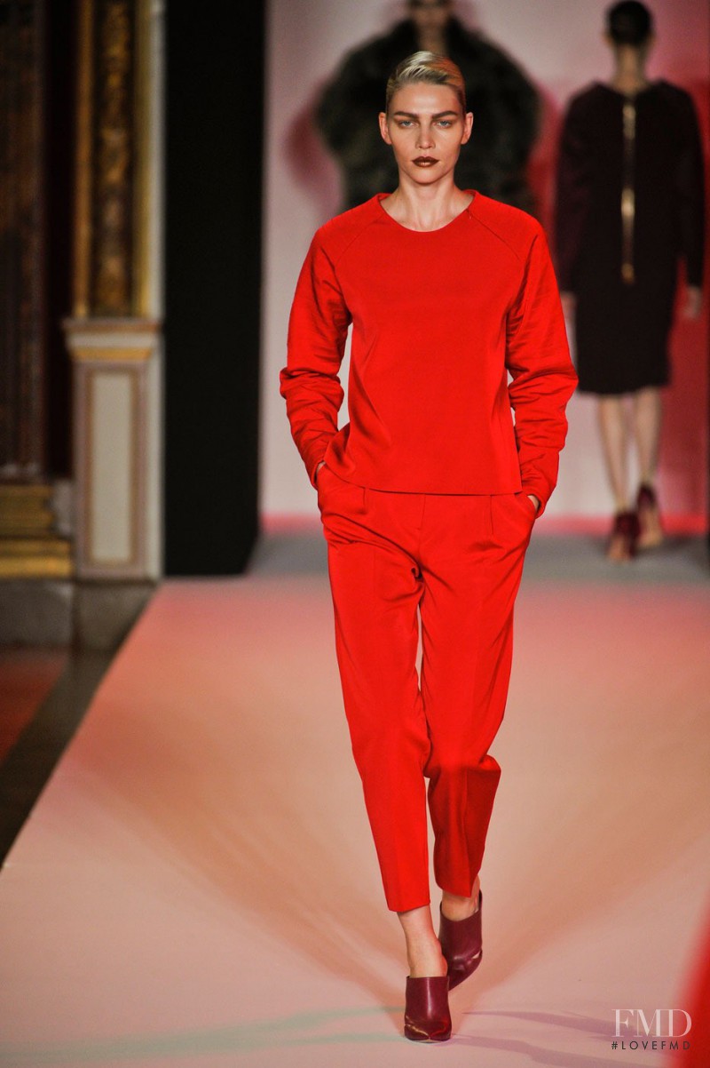 Aline Weber featured in  the Hakaan fashion show for Autumn/Winter 2012