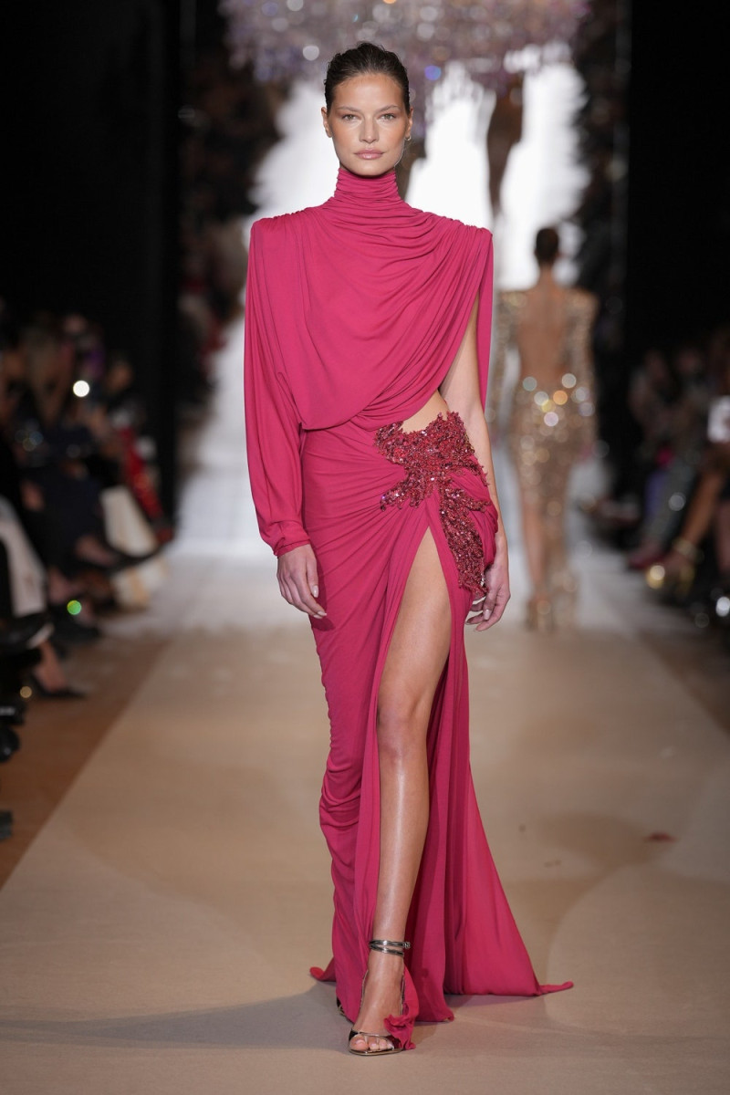 Faretta Radic featured in  the Zuhair Murad fashion show for Spring/Summer 2024