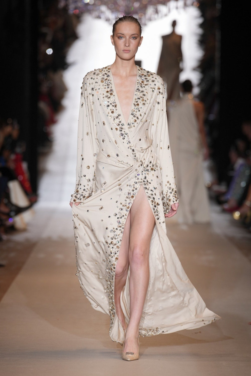 Kateryna Zub featured in  the Zuhair Murad fashion show for Spring/Summer 2024