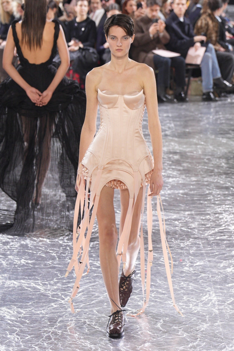 Tanya Churbanova featured in  the Jean Paul Gaultier Haute Couture fashion show for Spring/Summer 2024