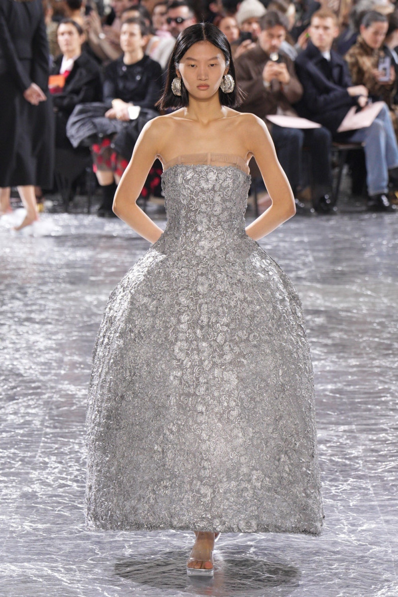 Yilan Hua featured in  the Jean Paul Gaultier Haute Couture fashion show for Spring/Summer 2024