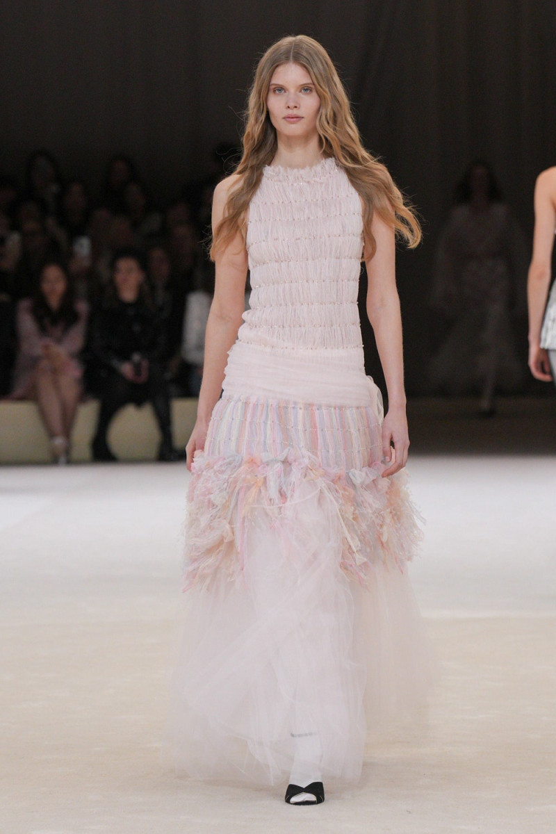 Ida Heiner featured in  the Chanel Haute Couture fashion show for Spring/Summer 2024