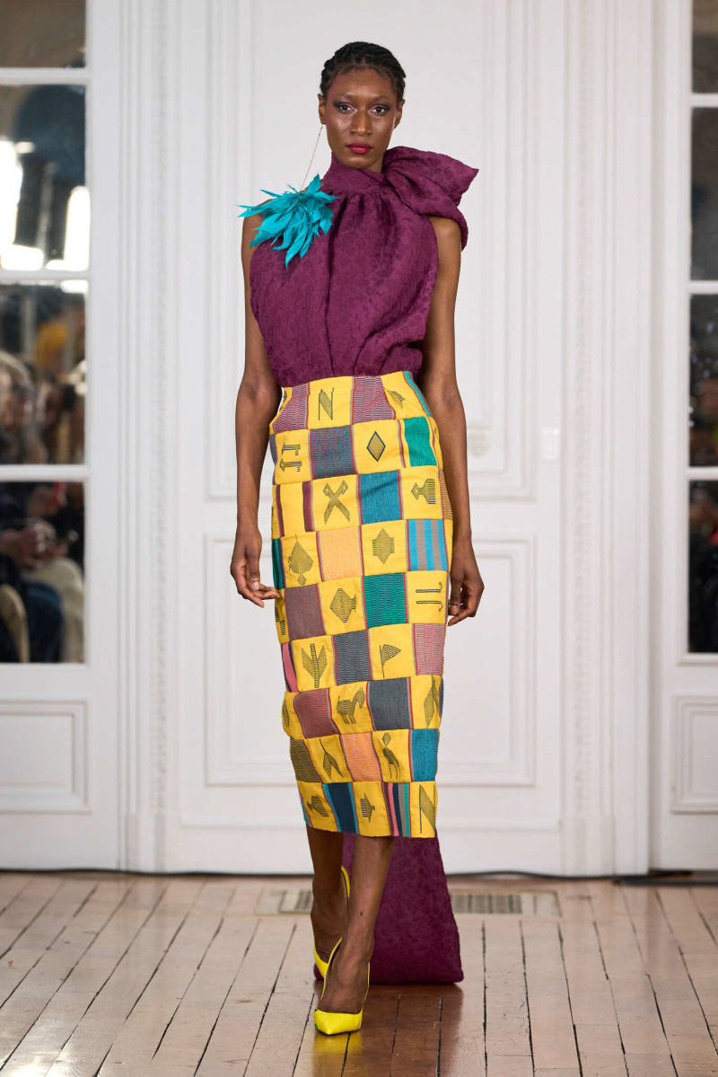 Imane Ayissi fashion show for Spring/Summer 2024